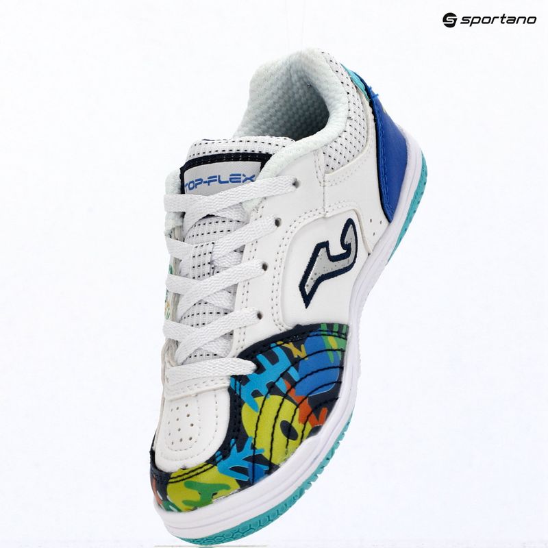 Detské kopačky Joma Top Flex Jr IN white 14
