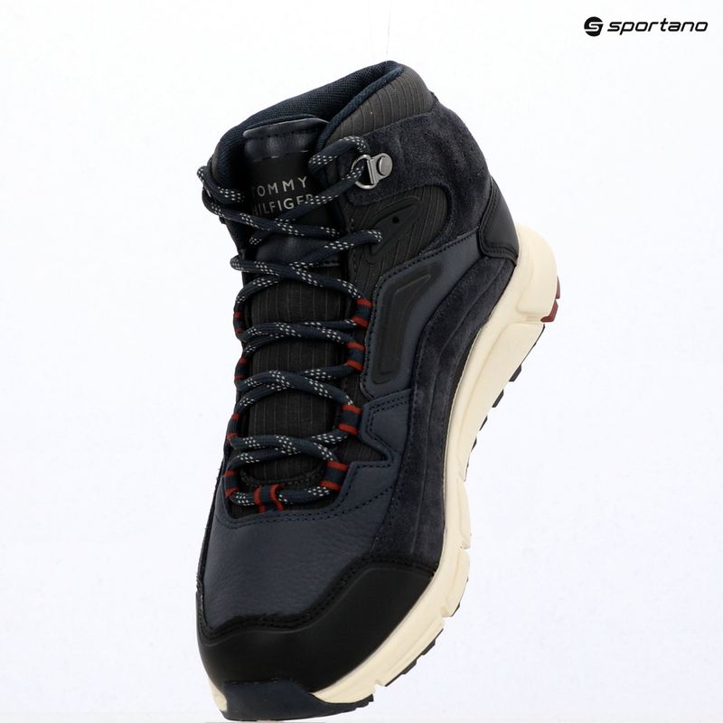 Pánske topánky Tommy Hilfiger Mix Chuk Waterproof navy blue 9