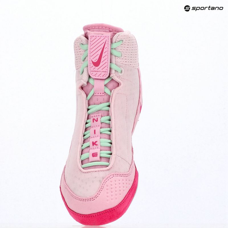 Zápasnícke topánky Nike Inflict 4 pink foam/desert pink/pink rise/rrtic green 9