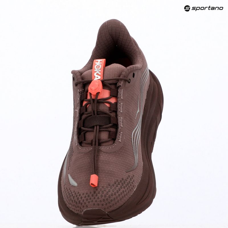 Dámske bežecké topánky HOKA Clifton 11 GTX Wide smoky quartz/deep mauve 18