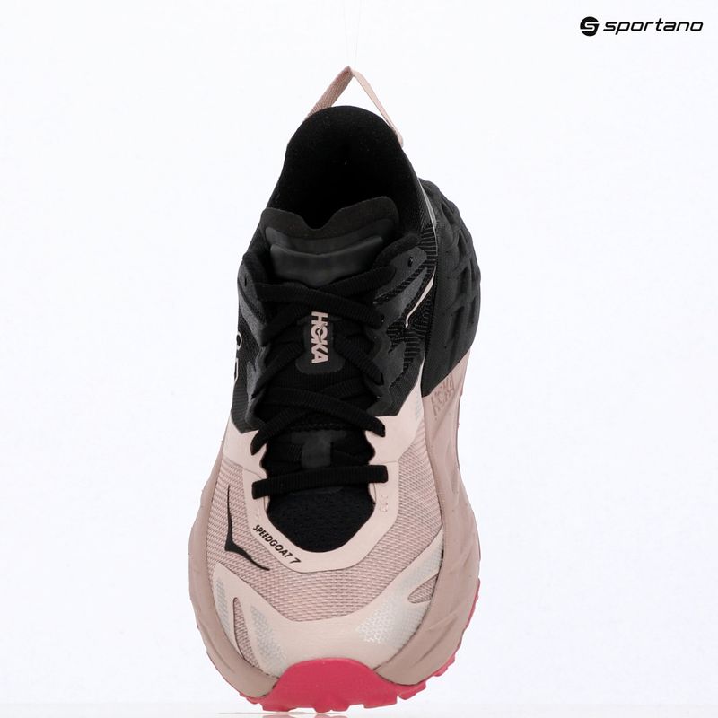 Dámske bežecké topánky HOKA Speedgoat 7 black/pink opal 17