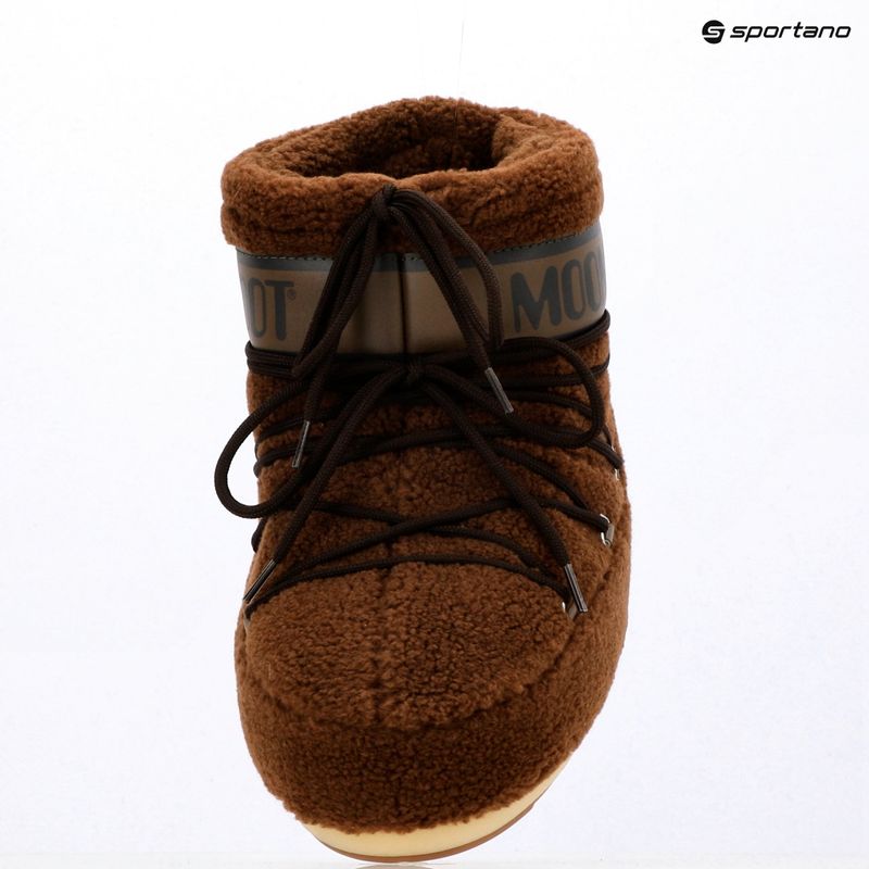 Dámske snehule Moon Boot Icon Low Fleece brown 11