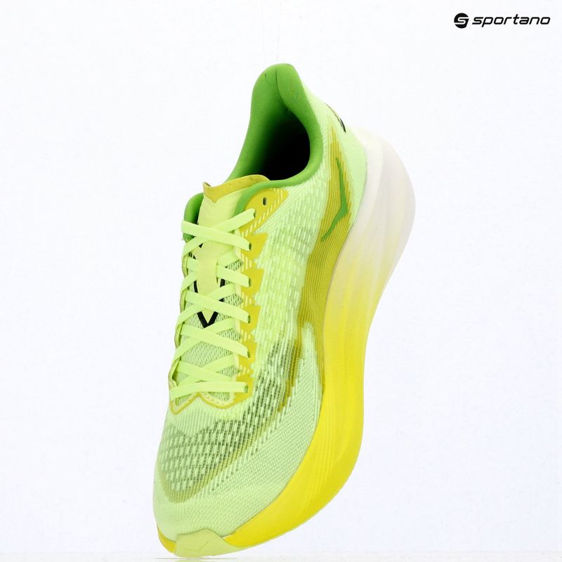 Pánske bežecké topánky HOKA Mach 7 neon yuzu/hoka citrus 18