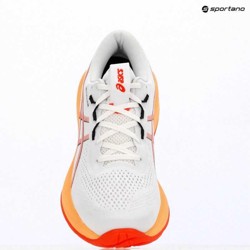 Pánske bežecké topánky ASICS Gel-Cumulus 28 white/energy orange 16