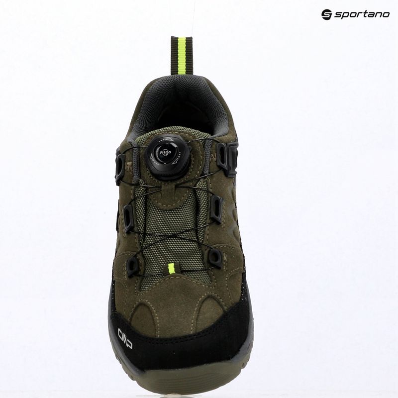 Detské turistické topánky CMP Kiruna Low FitGo Waterproof olive 13
