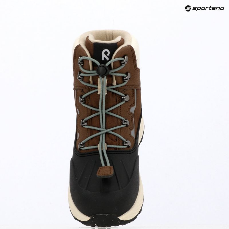 Detské snehule Reima Hallava Lace umber brown 17