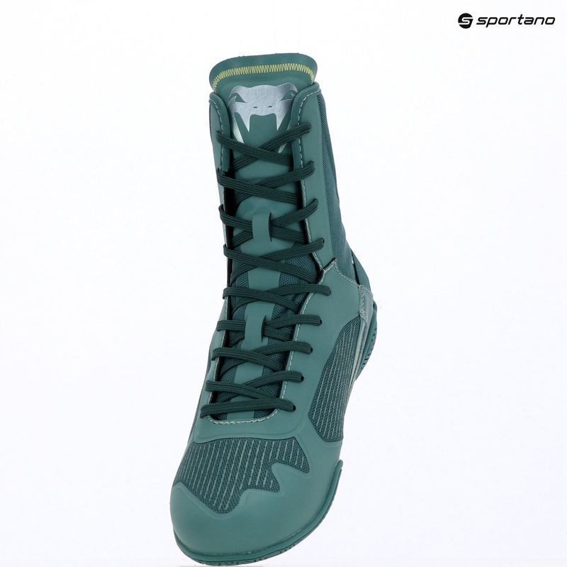 Boxerské topánky Venum Elite Neo Boxing green/neon yellow 14