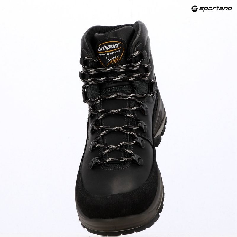 Pánske turistické topánky Grisport 12801D64WT black 11