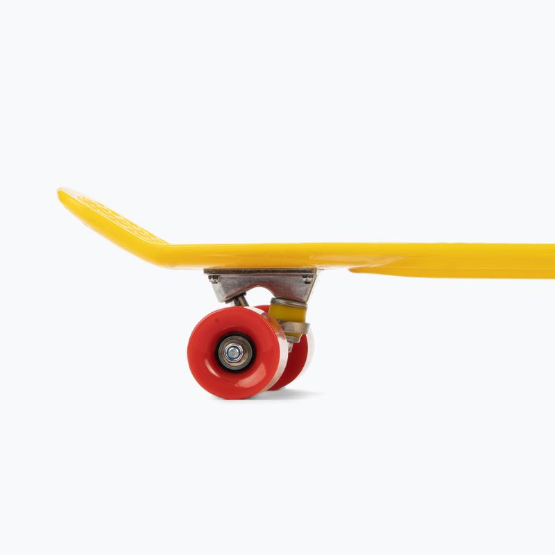 Detský skateboard fishelic 28 Mechanics žltý PW-513 5