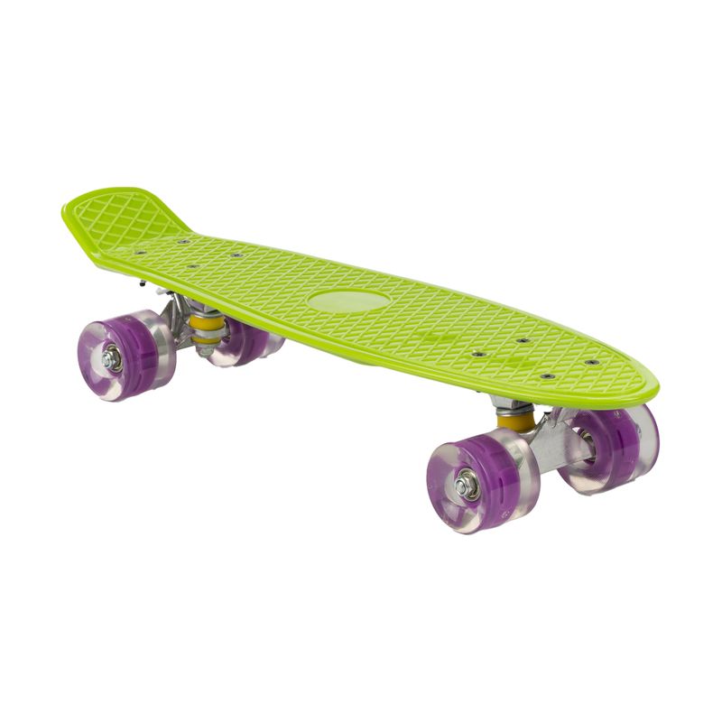 Detský skateboard fishelic Mechanics green PW-506