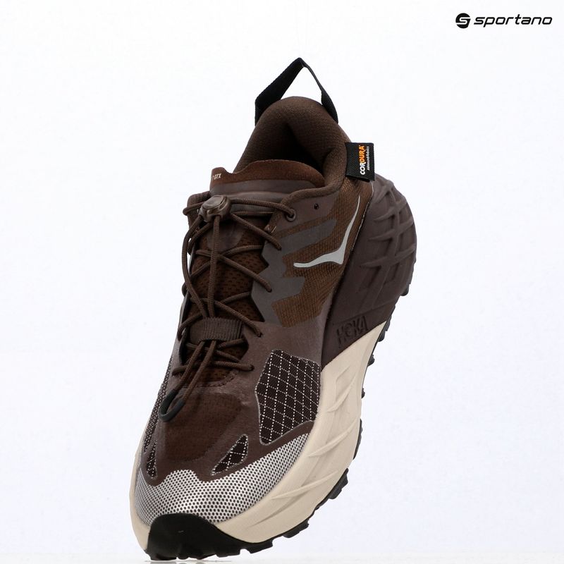 Pánske bežecké topánky HOKA Speedgoat 7 GTX Wide spiced chocolate/river rock grey 18