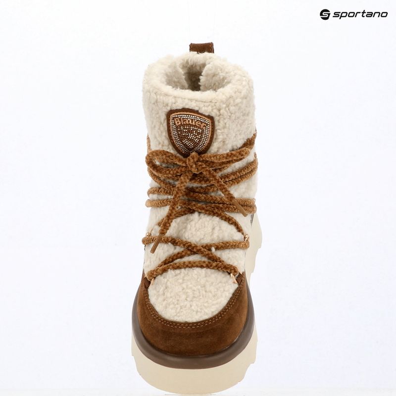 Dámske snehule Blauer USA F6DOYLE01 cream/brown 11
