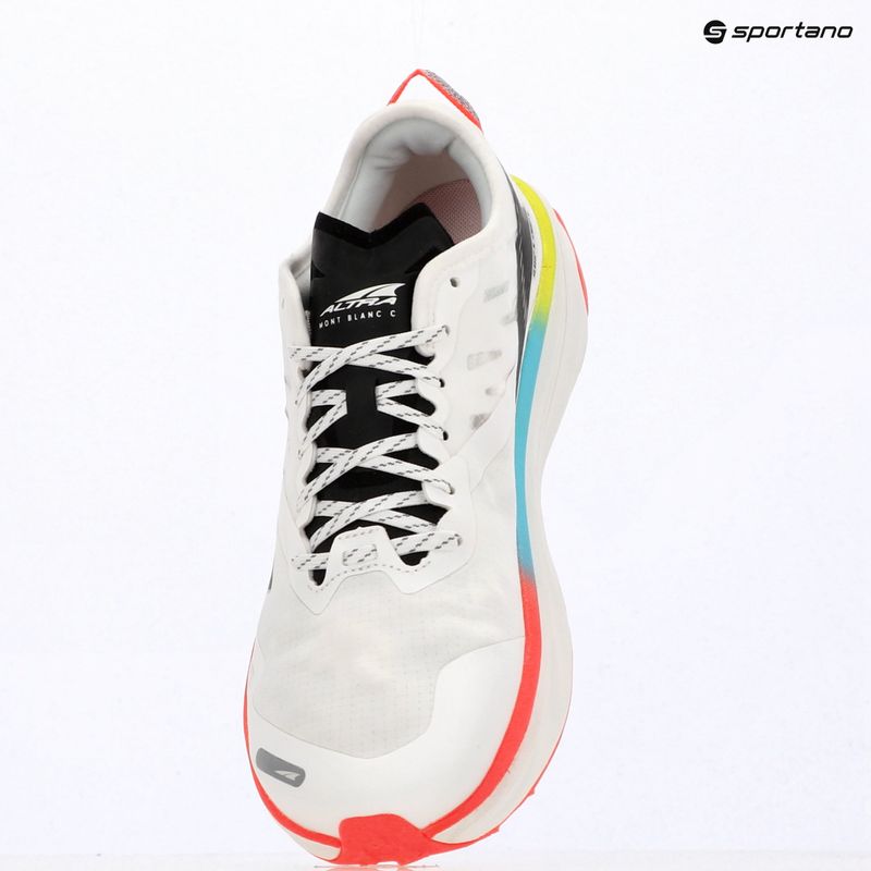 Pánske bežecké topánky Altra Mont Blanc Carbon white/black/firey coral 13