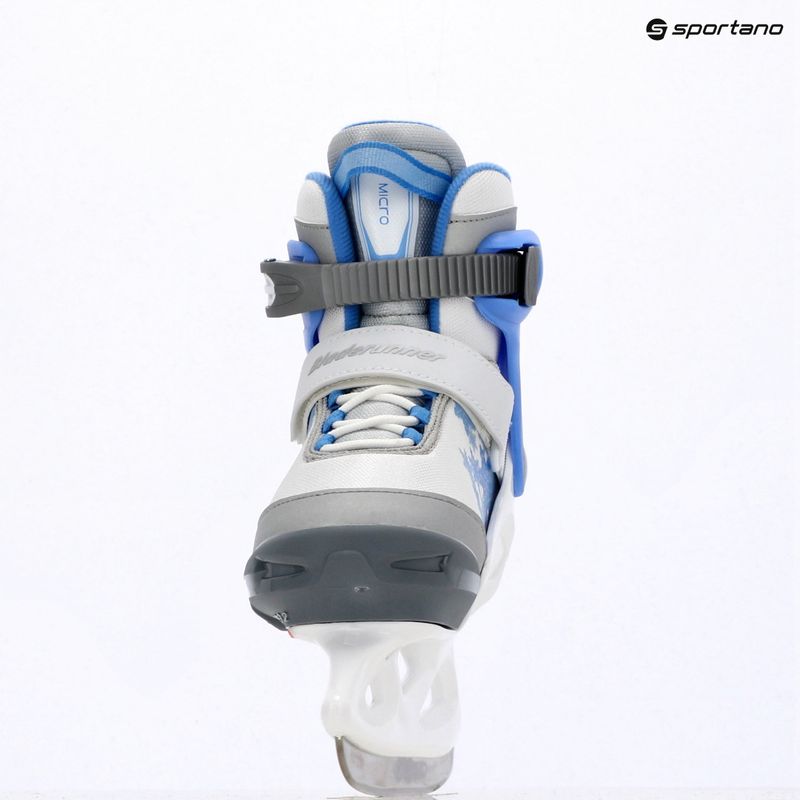 Detské korčule na ľad Bladerunner Micro Ice white/blue 11