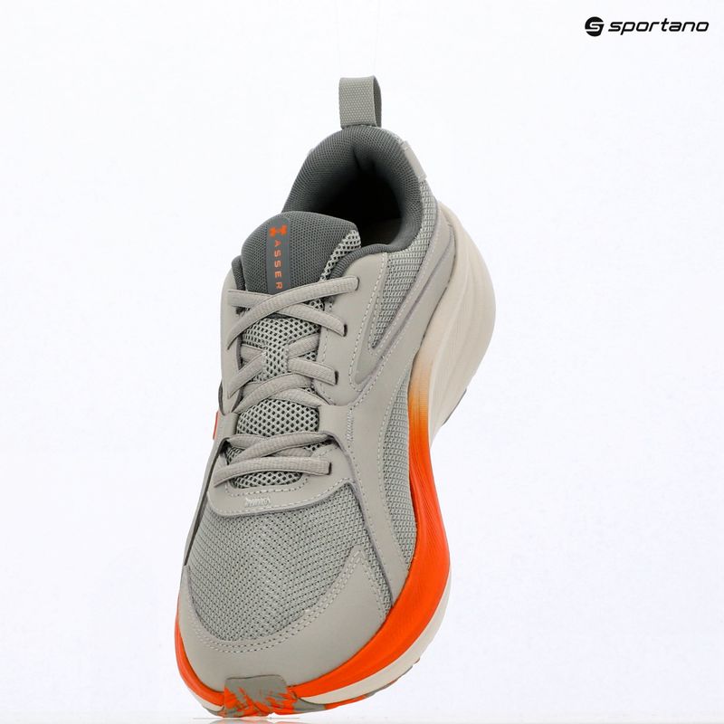 Pánske bežecké topánky Under Armour Assert 11 titanium/summit white/outrageous orange 9