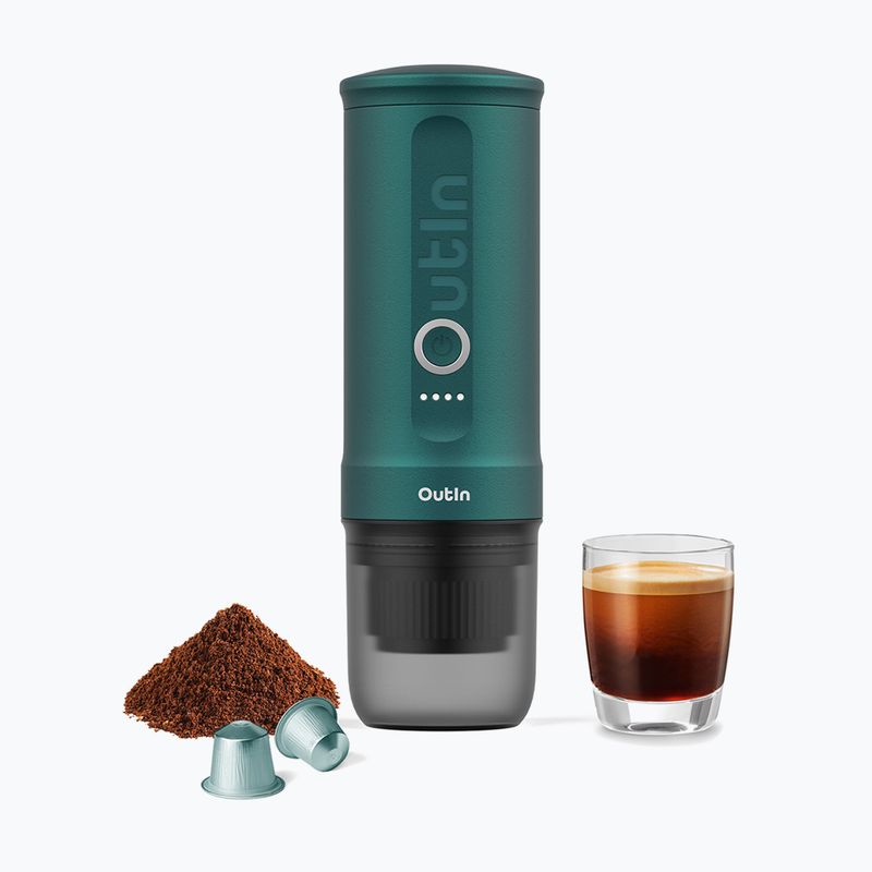 Prenosný kávovar OutIn Nano Portable Espresso outi teal 3