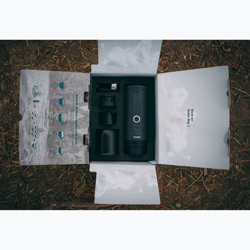 Prenosný kávovar OutIn Nano Portable Espresso space grey 8