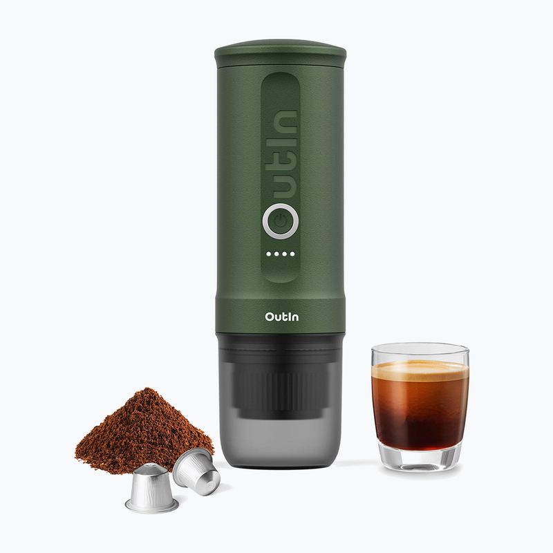 Prenosný kávovar OutIn Nano Portable Espresso forest green 3