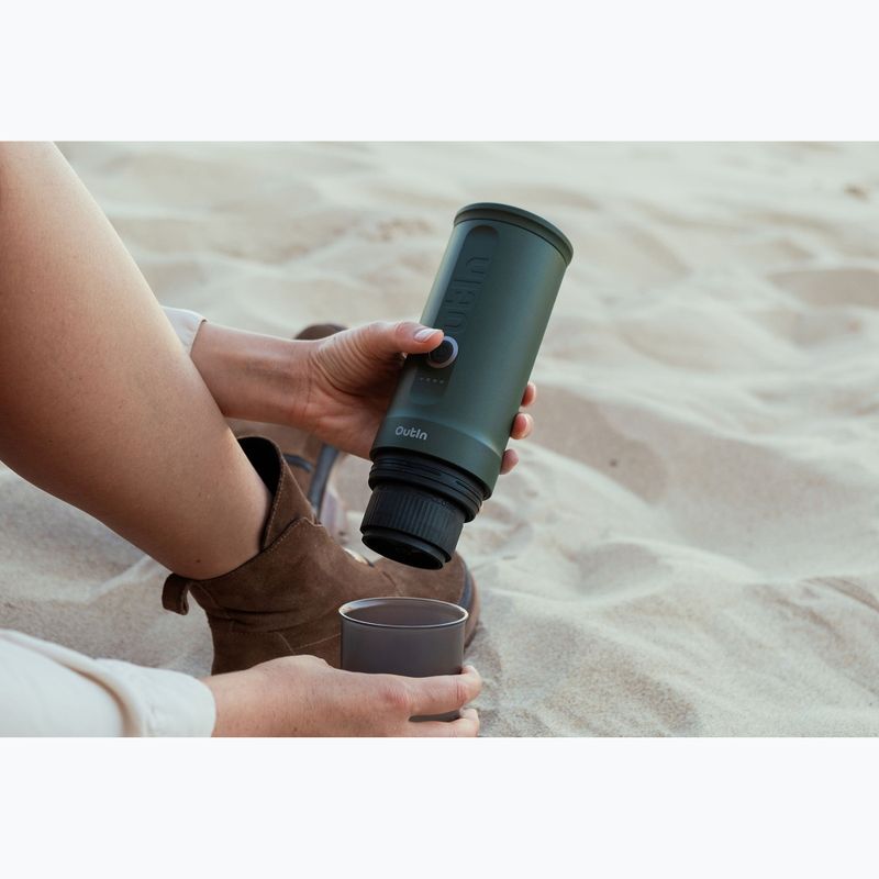 Prenosný kávovar OutIn Nano Portable Espresso forest green 8
