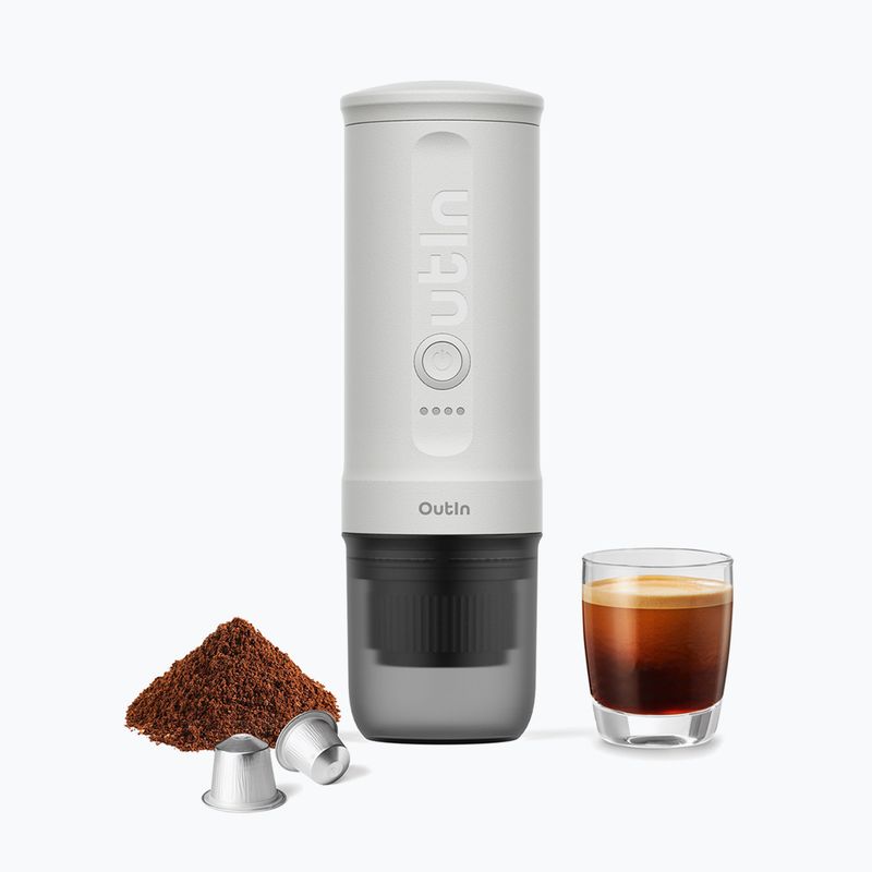 Prenosný kávovar OutIn Nano Portable Espresso peal white 3