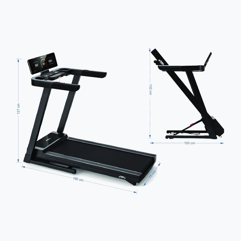 Elektrický bežecký pás York Fitness HT5 čierny 10