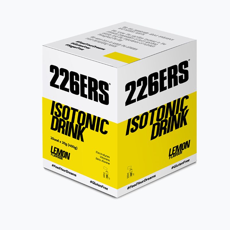 Súprava izotonických nápojov 226ERS Izotonický nápoj 20 ks. x 20 g citrón