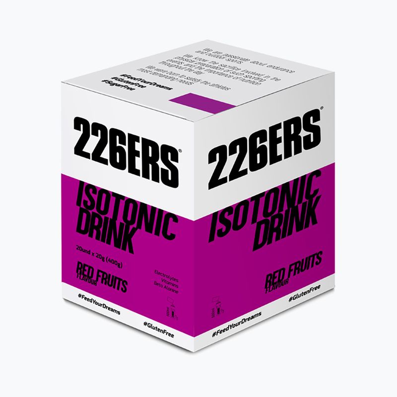 Súprava izotonických nápojov 226ERS  20 ks. x 20 g červeného ovocia