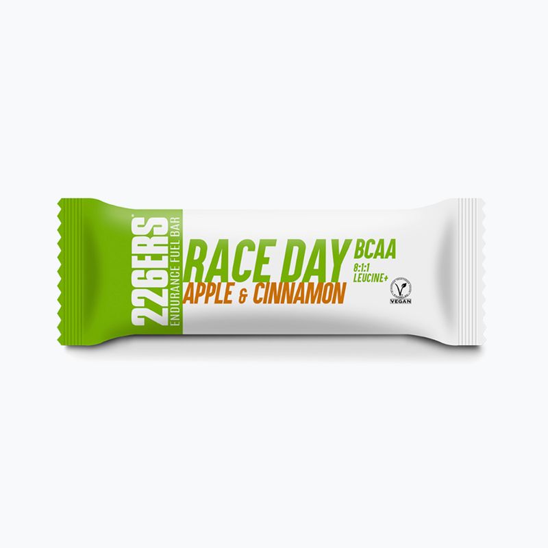 Energetické tyčinky 226ERS BCAA Race Day energy bar set 30 ks. x 40 g jablko/škorica 2