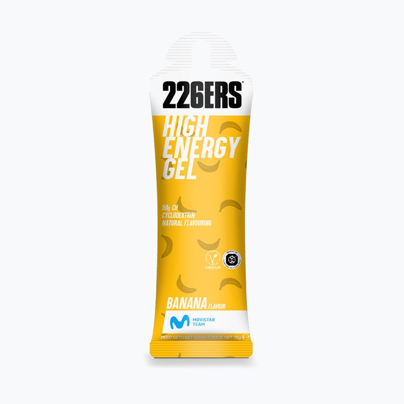 Sada energetických gélov 226ERS High Energy 24 ks x 76 g banan 2