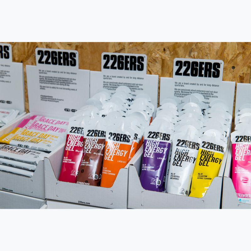 Sada energetických gélov 226ERS High Energy Caffeine 24 ks x 76 g káva 3