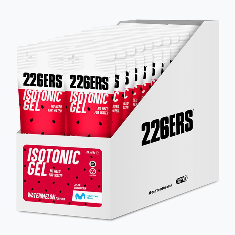Sada energetických gélov 226ERS Isotonic 24 ks x 68 g melon