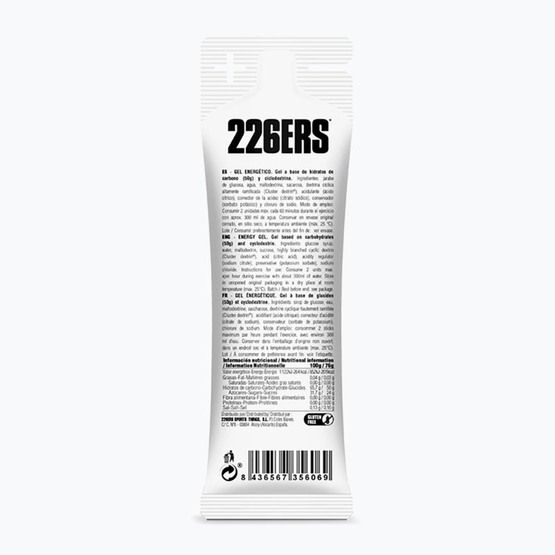 Sada energetických gélov 226ERS High Energy 24 ks x 76 g neutralny 3