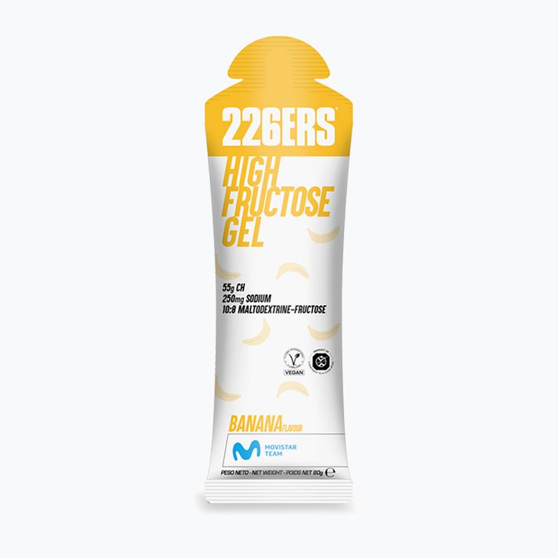 Sada energetických gélov 226ERS High Fructose 24 ks x 80 g banan 2