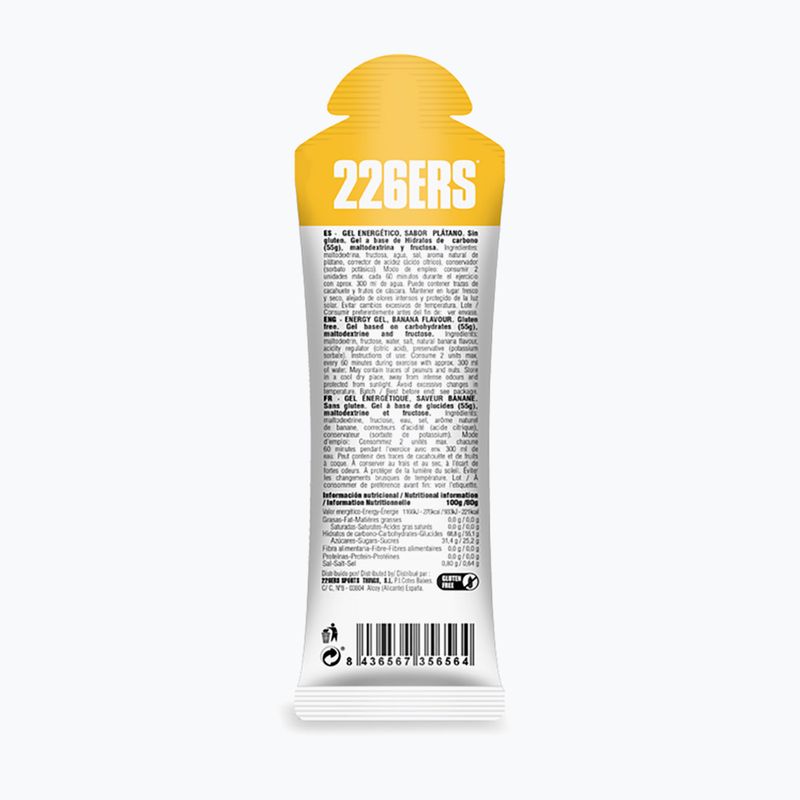 Sada energetických gélov 226ERS High Fructose 24 ks x 80 g banan 3