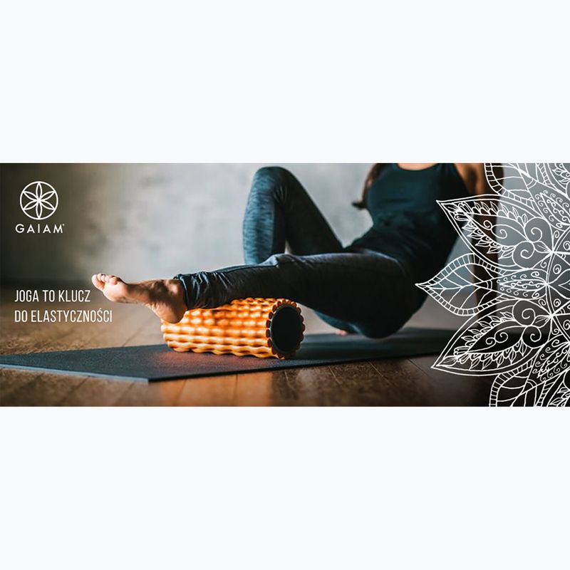 Masážny valček Gaiam 60560 turquise 6
