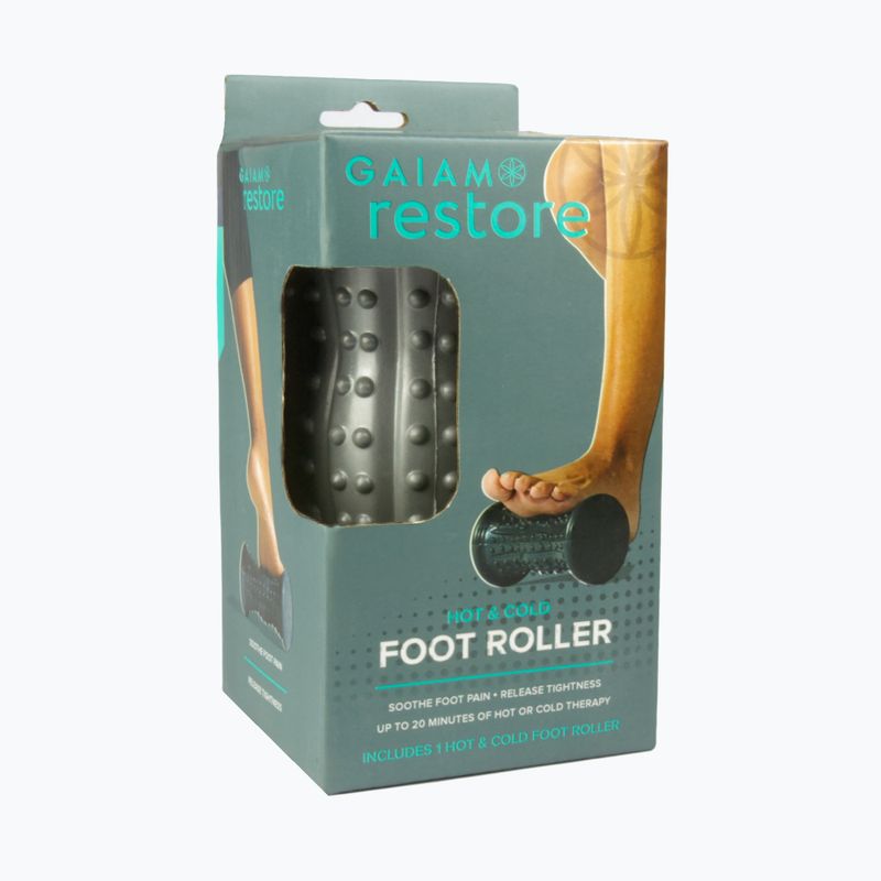 Gaiam masážny valec na nohy 60561 čierny 5