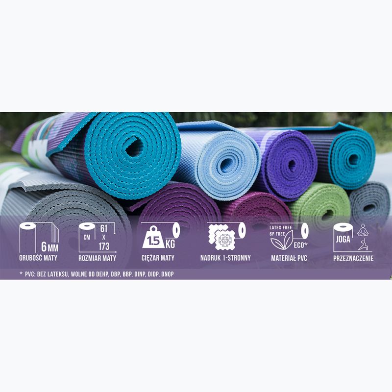 Podložka na jogu Gaiam Capri 6 mm capri 6
