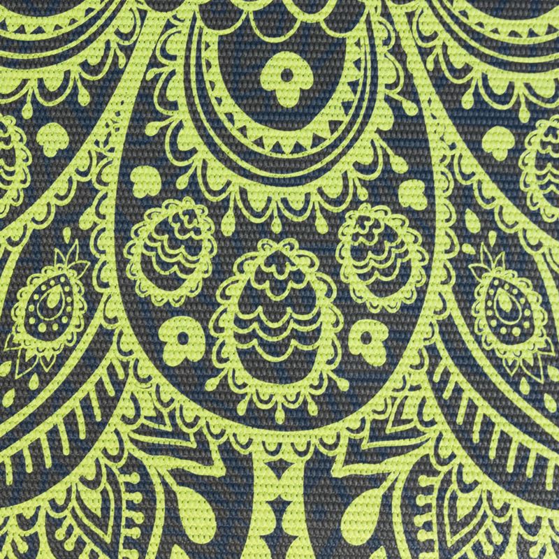Jógová podložka Gaiam Premium Sundial Layers 6 mm black/navy/yellow 6