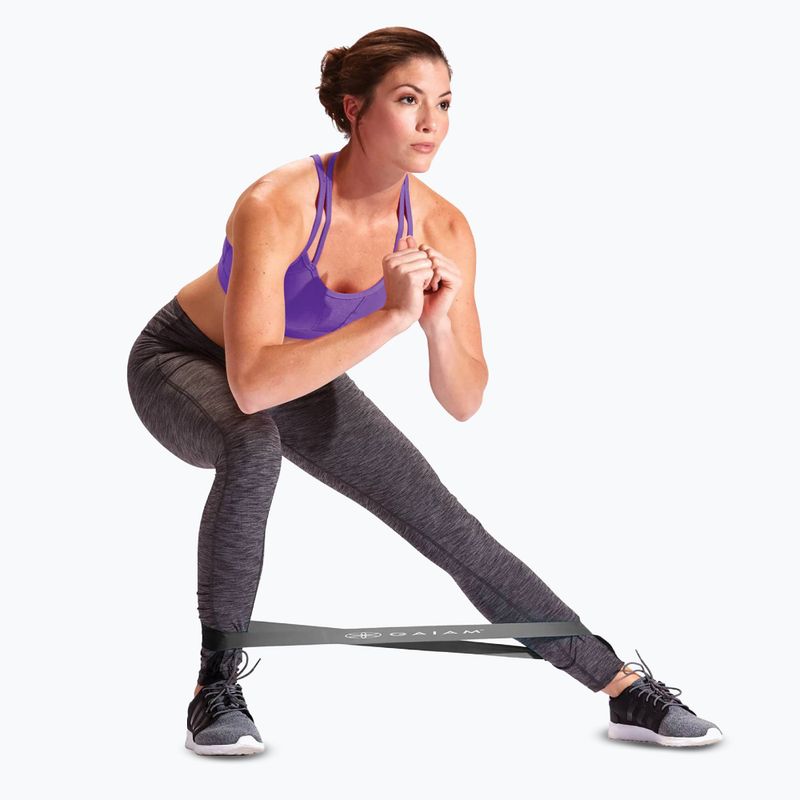 Sada posilňovacích  gúm Zestaw Gaiam Restore Mini Band Kit 3 szt. green/blue/navy 2