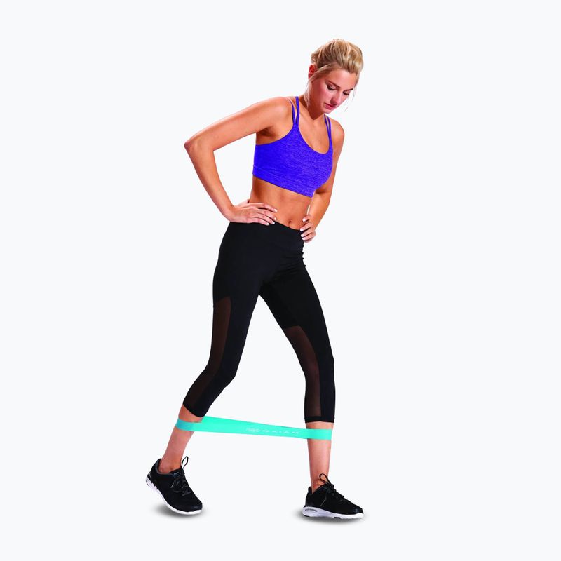 Sada posilňovacích  gúm Zestaw Gaiam Restore Mini Band Kit 3 szt. green/blue/navy 3