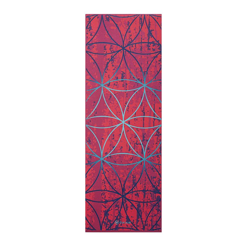 Podložka na jogu Gaiam Radience 4 mm ružová 63491 5