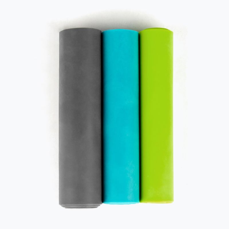 Sada posilňovacích  gúm Gaiam 63578 3 szt. black/blue/green 4