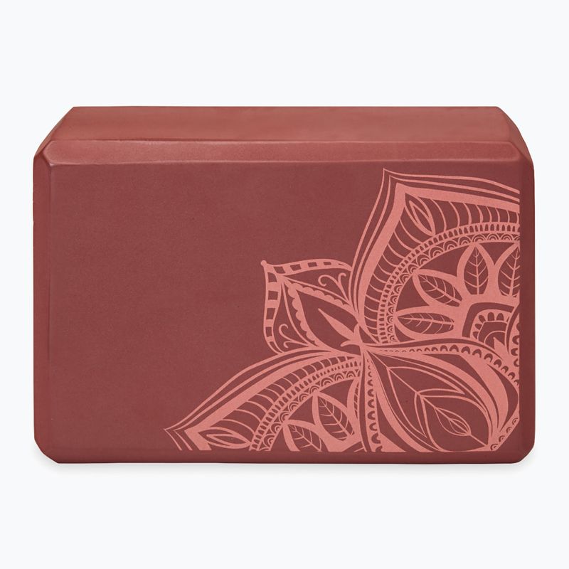Kocka na Jogu Gaiam Intense Rust Sundial Point
