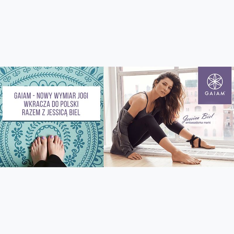 Kocka na Jogu Gaiam Intense Rust Sundial Point 6
