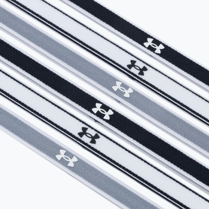 Under Armour Ua Mini čelenky 0,4" 6ks šedo-čierno-biele 1286016-005 3