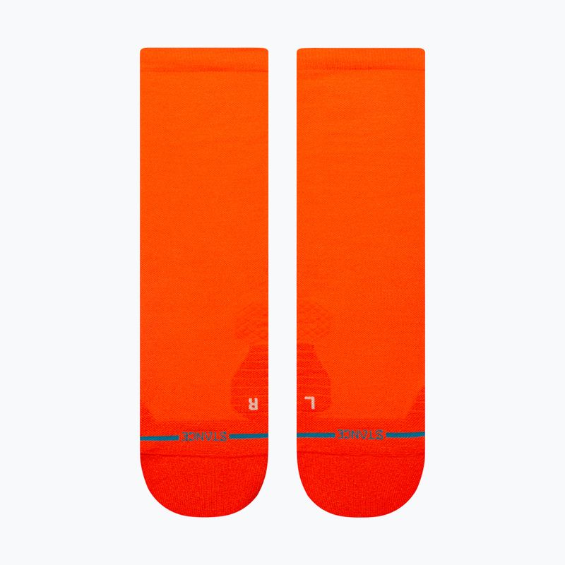 Bežecké ponožky Stance Iconic Light Crew tomato 2