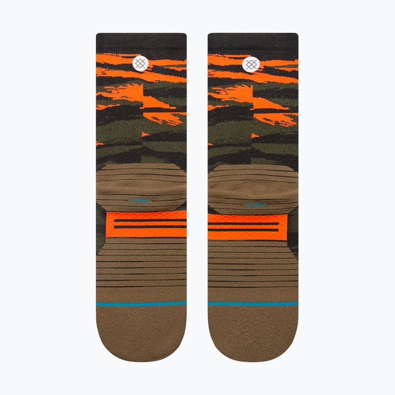 Bežecké ponožky Stance Primal Light Crew olive 3