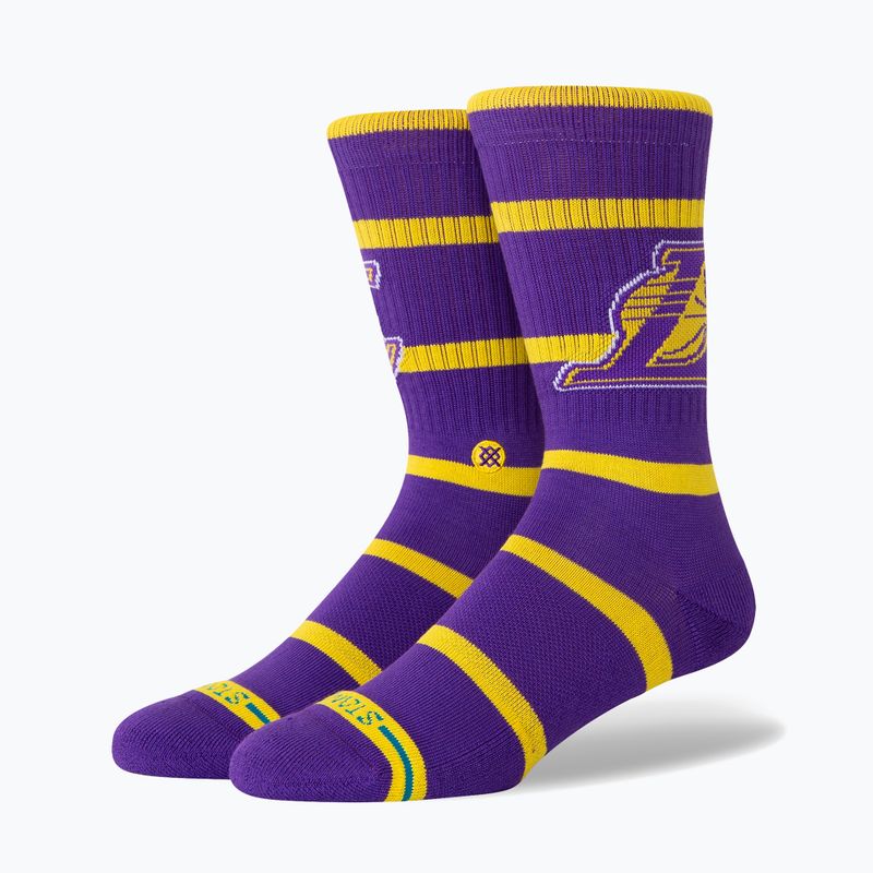 Ponožky Stance Prep Los Angeles Lakers fialové