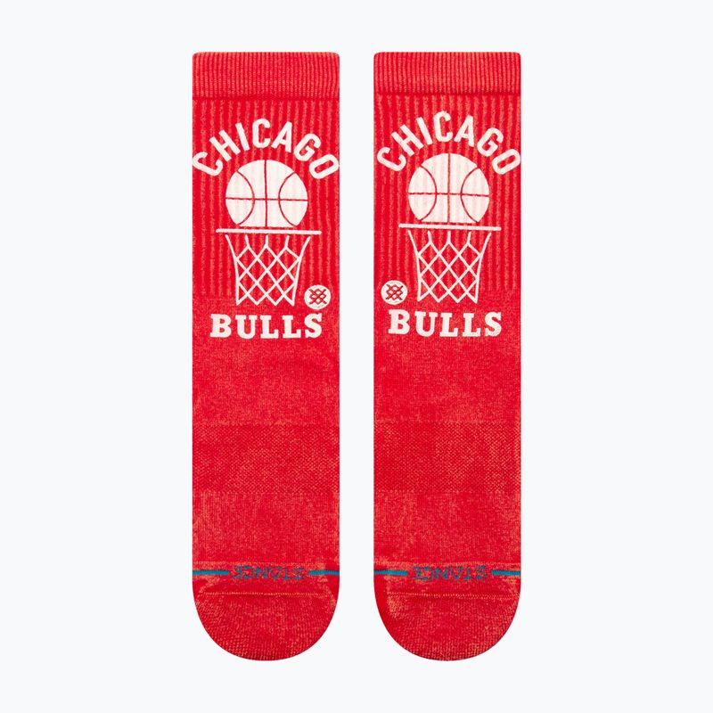 Stance Vintage Chicago Bulls červené ponožky 2