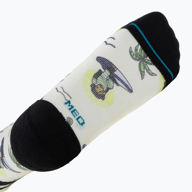 Ponožky Stance Surfin Monkey Crew white 4